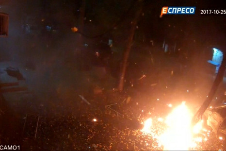 CCTV Footage Shows Moment Of Deadly Blast In Kiev