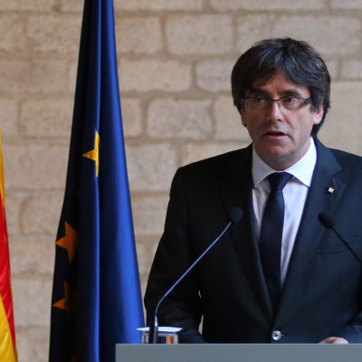 Carles Puigdemont Catalonia Spain