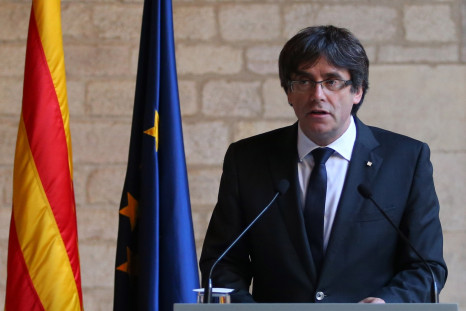 Carles Puigdemont Catalonia Spain