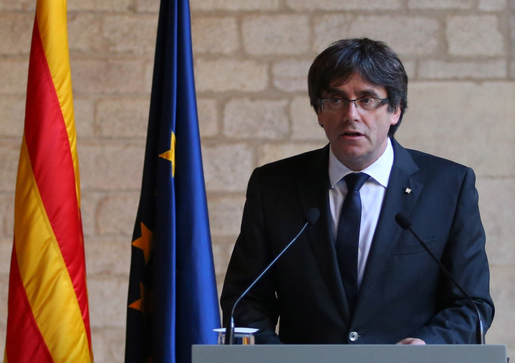 Carles Puigdemont Catalonia Spain