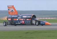 Bloodhound Supersonic Car Aiming to Break 1000mph Passes First Test Run
