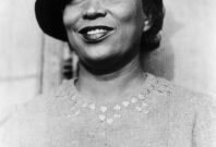 Zora Neale Hurston (1903-1960) studied anthropology under scholar Franz Boas. She wrote several novels, drawing heavily on her knowledge of human development and the African American experience in America. She is best known for Their Eyes Were Watching Go