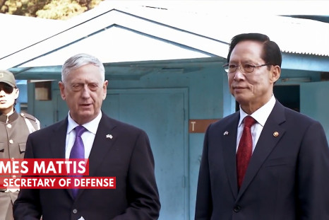Defense Secretary Mattis At Korean DMZ: 'Our Goal Is Not War'