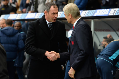 Paul Clement and Arsene Wenger