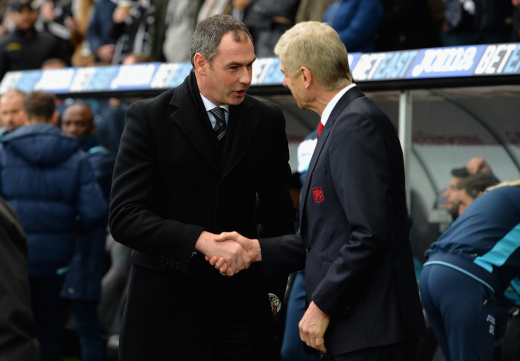 Paul Clement and Arsene Wenger