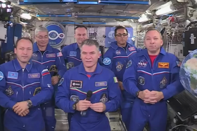 Pope Francis speaks to International Space Station crew 