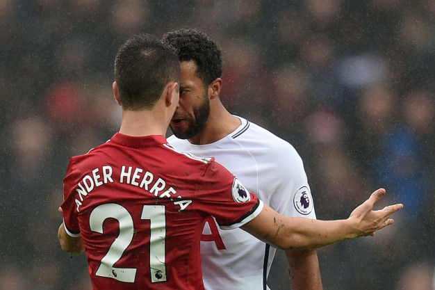 Ander Herrera and Mousa Dembele Ander Herrera and Mousa Dembele