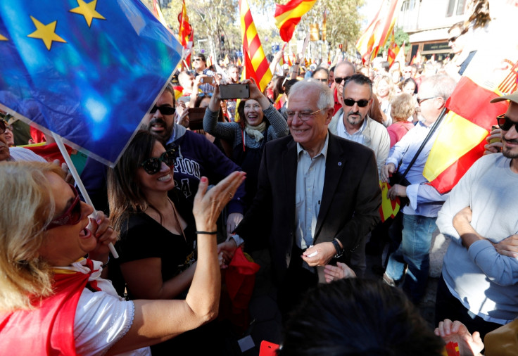 barca protests catalan 2