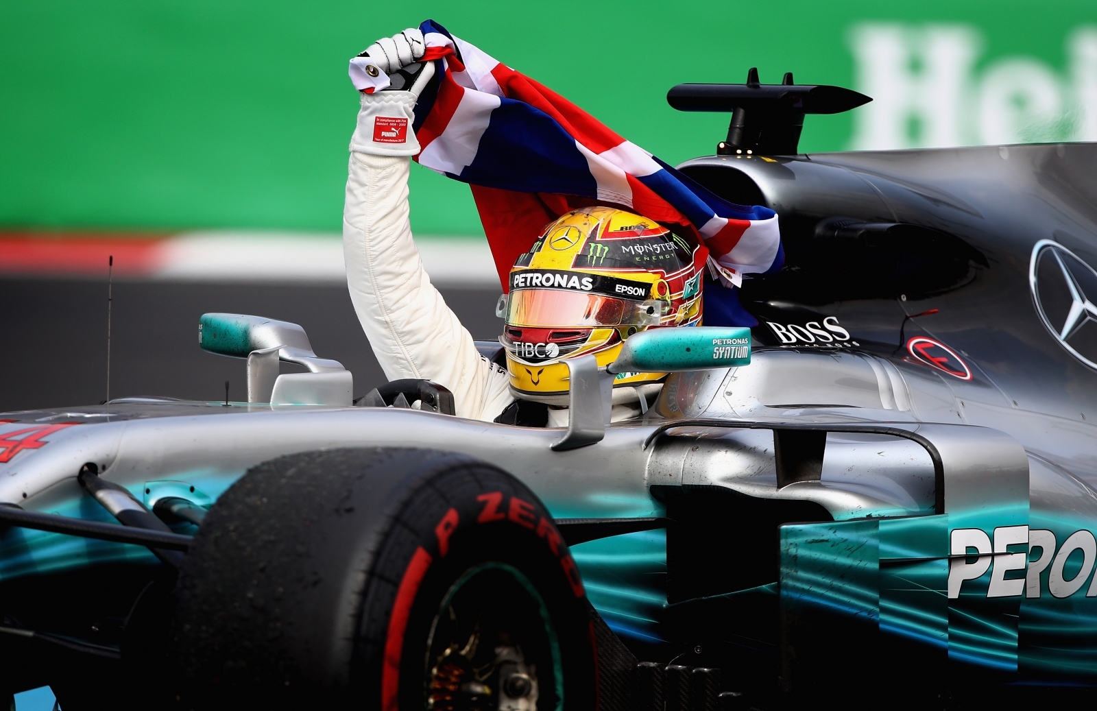 Lewis Hamilton makes history as he clinches fourth F1 world title