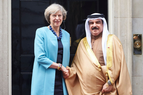 King Hamad of Bahrain Theresa May