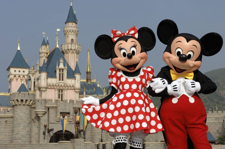 Minnie and Mickey at Disneyland