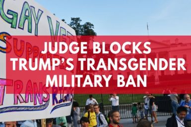 Federal Judge Blocks President Trump's Transgender Military Ban