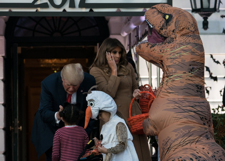 Donald and Melania Trump Halloween