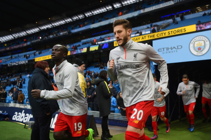 Sadio Mane and Adam Lallana