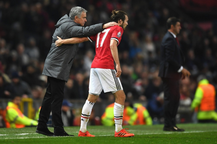 Jose Mourinho and Daley Blind