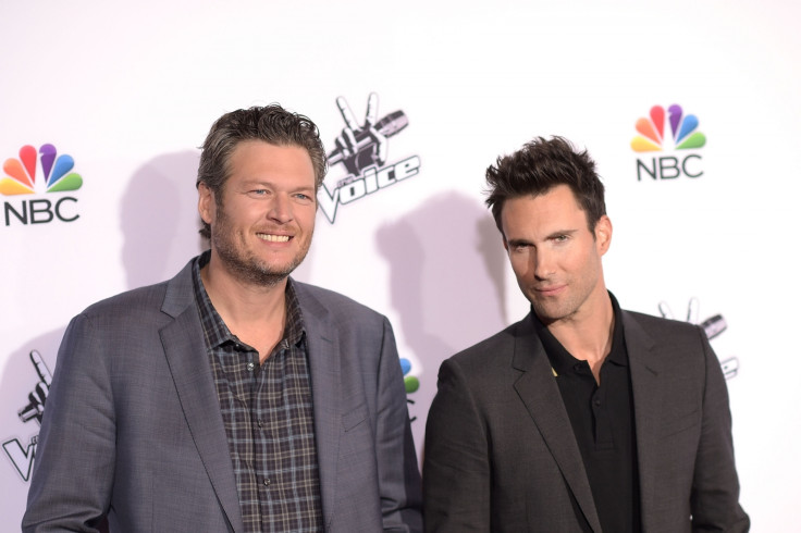 Blake Shelton and Adam Levine 