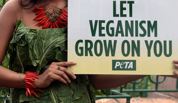 Indian PETA protest