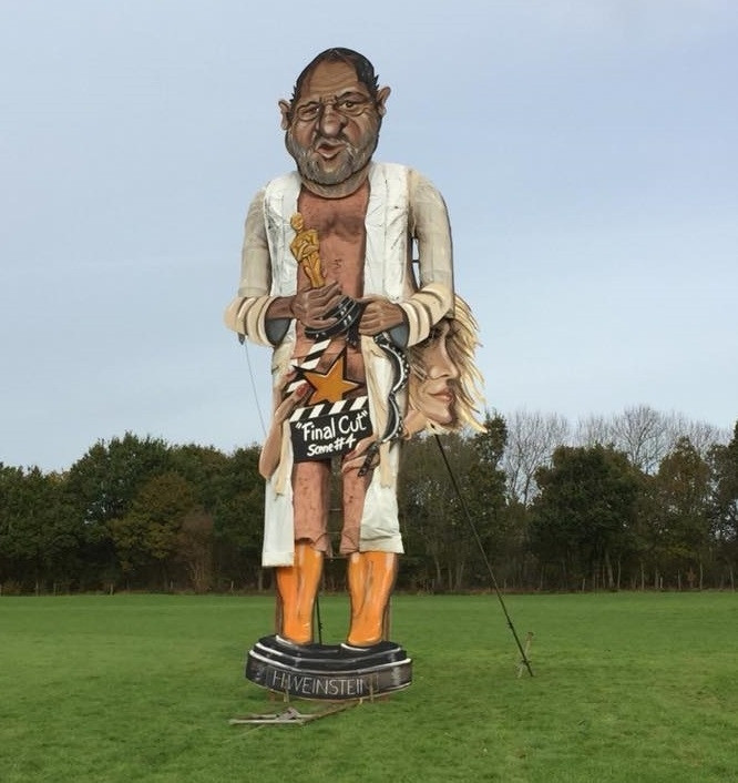 Harvey Weinstein effigy