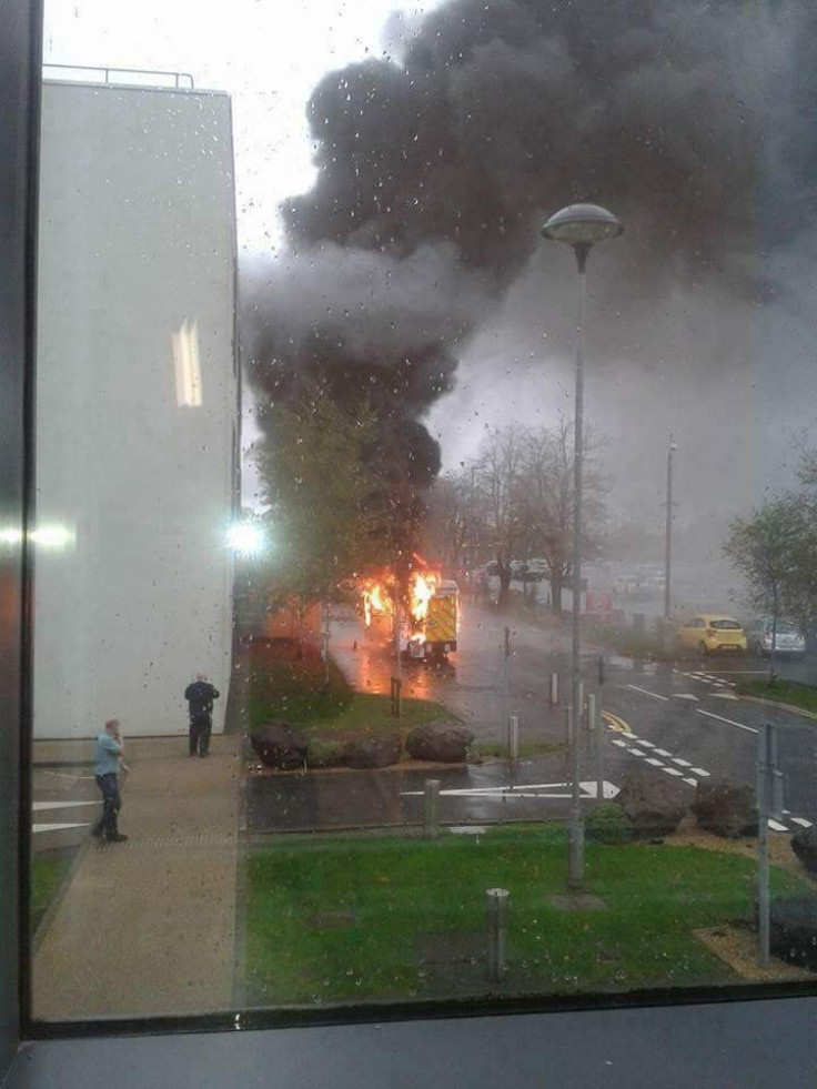 Glasgow ambulance explosion