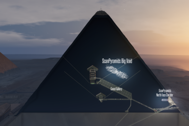 ScanPyramids Big Void 3D Artistic view horizontal option