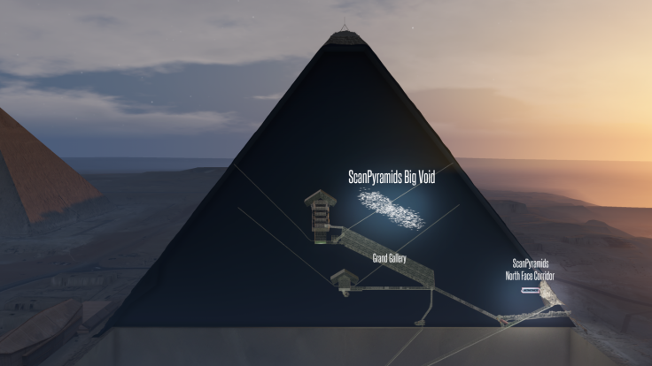 ScanPyramids Big Void 3D Artistic view horizontal option