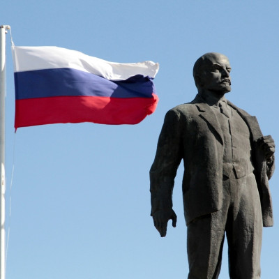Russian Revolution Lenin monuments