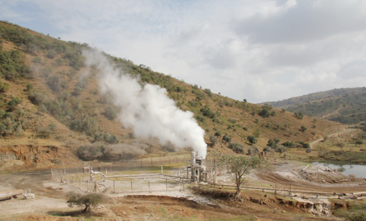 Aluto geothermal well