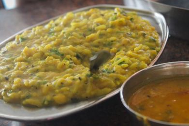 Khichdi, an Indian dish