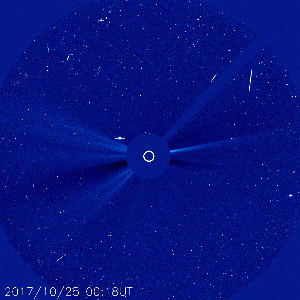 SOHO comet 96P observation