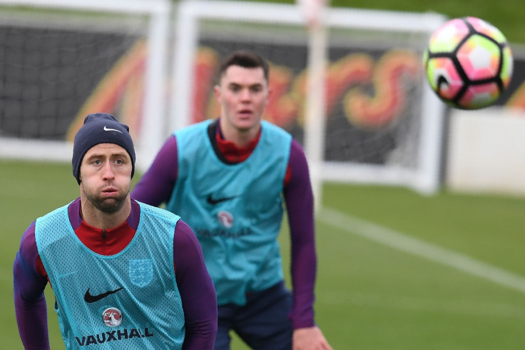 Gary Cahill and Michael Keane