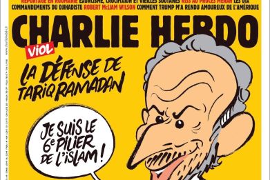 Charlie Hebdo Tariq Ramadan cover