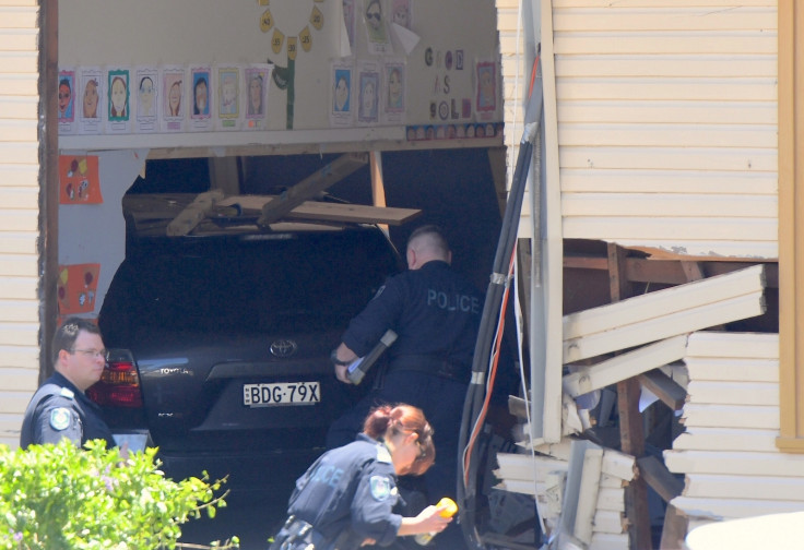 Sydney school car crash