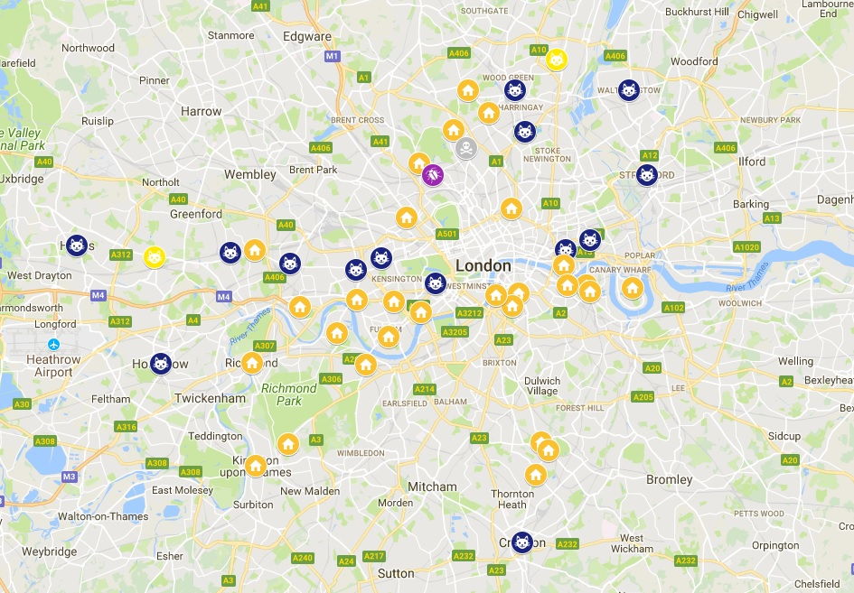 Sexual harassment map of London created by woman fed up with 'daily ...