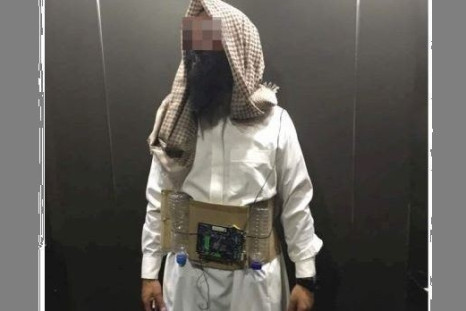 fake Suicide bomber