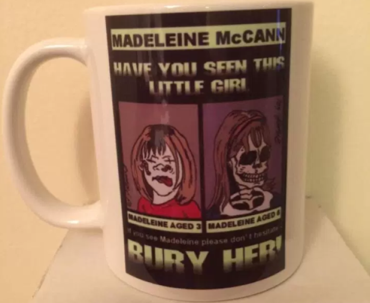 Ebay sick mug madeleine mccann