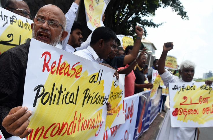 Tamil protest