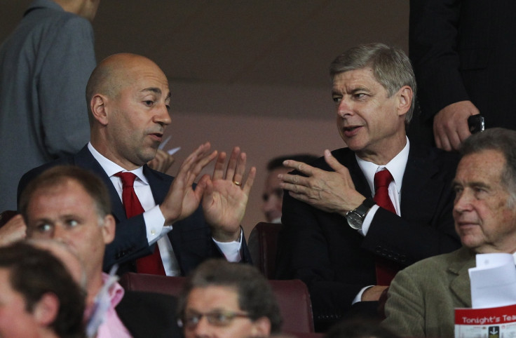 Ivan Gazidis and Arsene Wenger