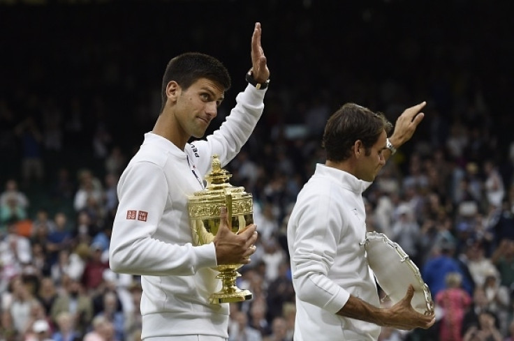 Djokovic and Federer