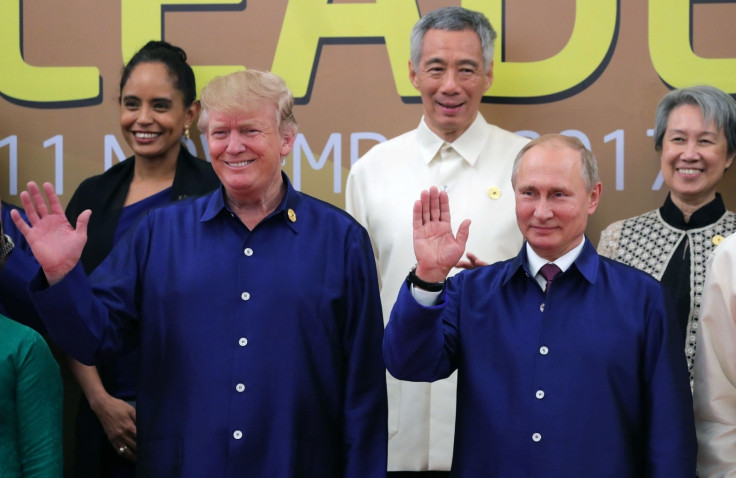 Donald Trump and Vladimir Putin at APEC