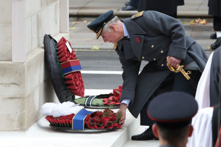 Prince Charles at 2017 Remembrance Day service