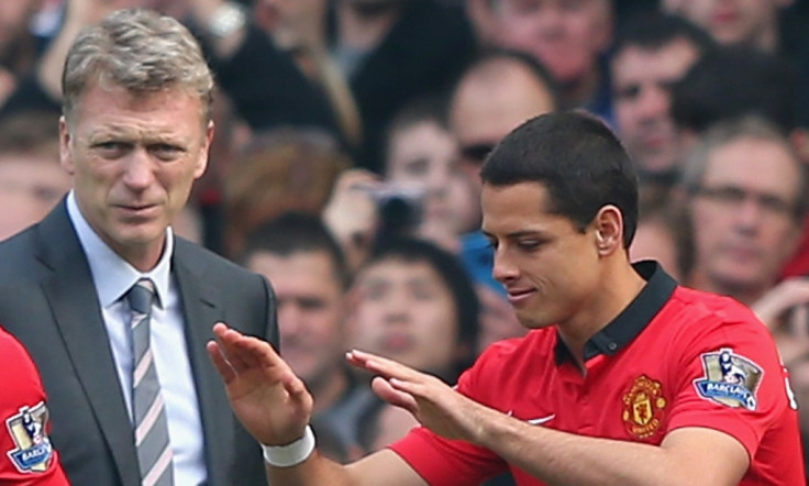 David Moyes and Javier Hernandez