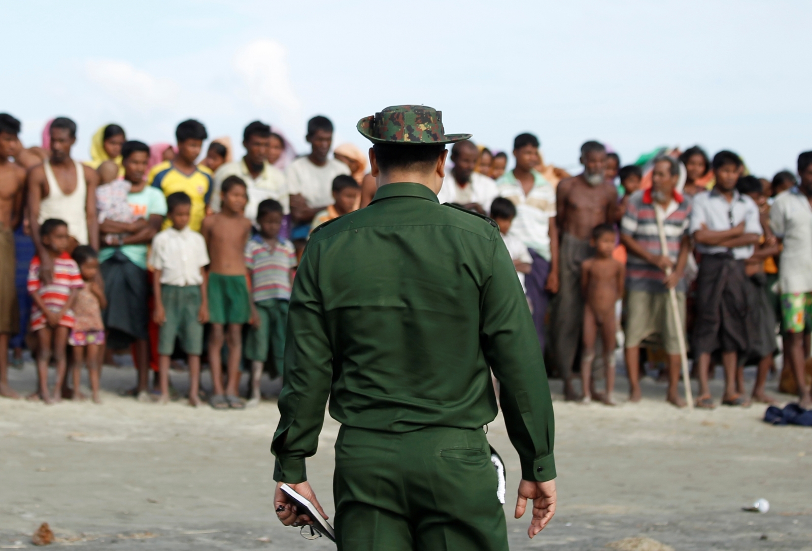 Rohingya Muslim rafts Myanmar Bangladesh