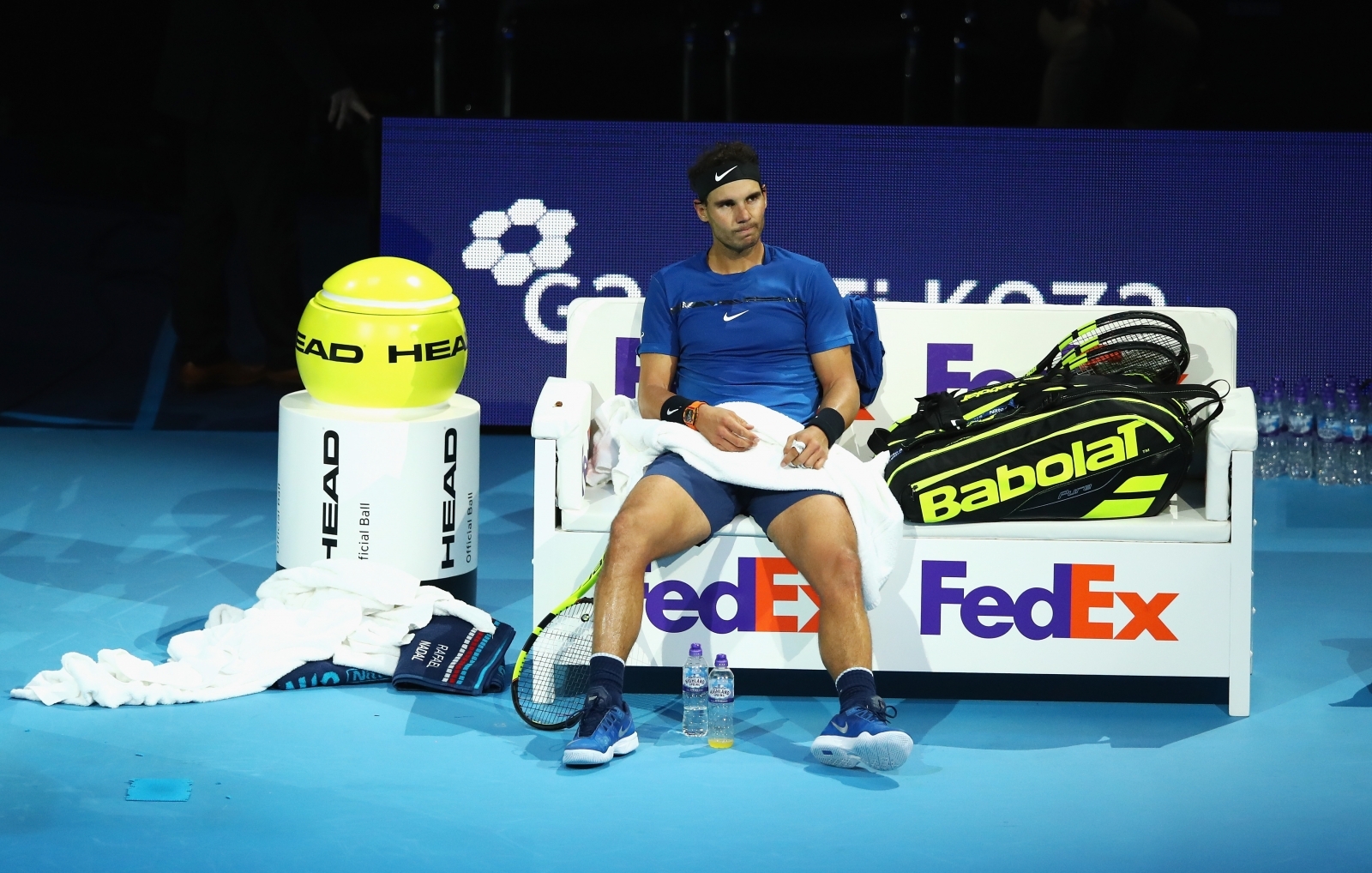 Rafael Nadal Still Experiencing Discomfort In His Knee As The World No.1 Withdraws From Abu ...