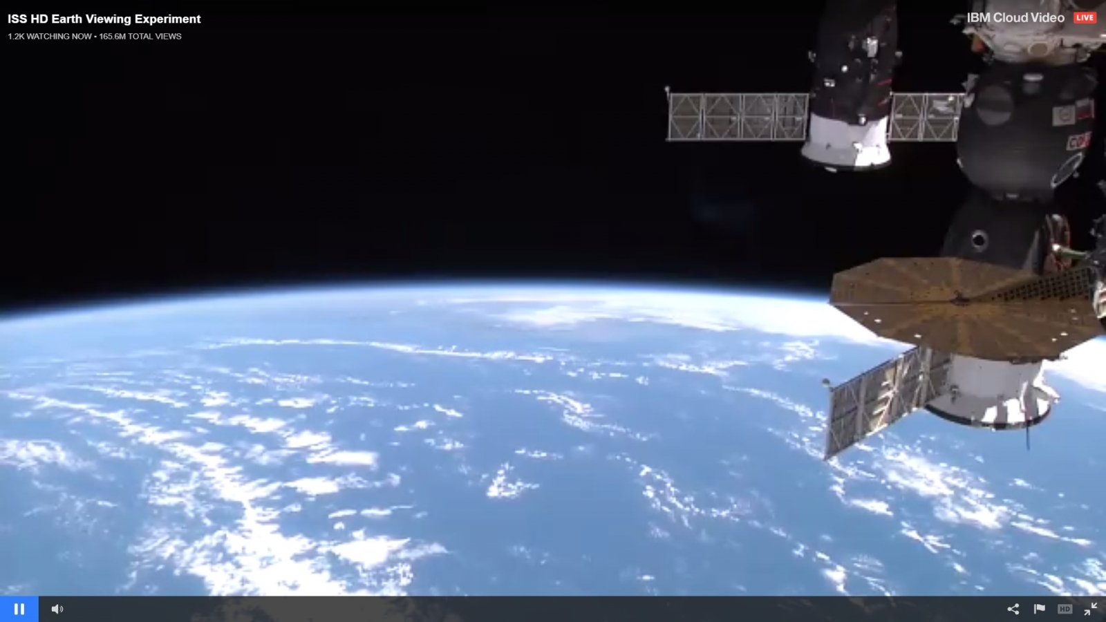 international space station live cam