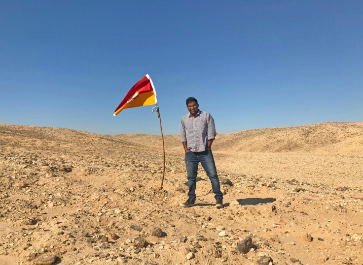 Suyash Dixit explorer in Bir Tawil