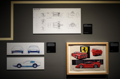 Ferrari exhibition Design Museum London