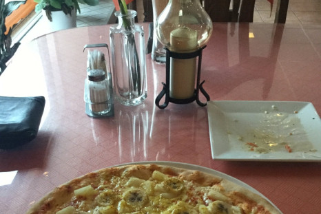 Sweden banana pizza