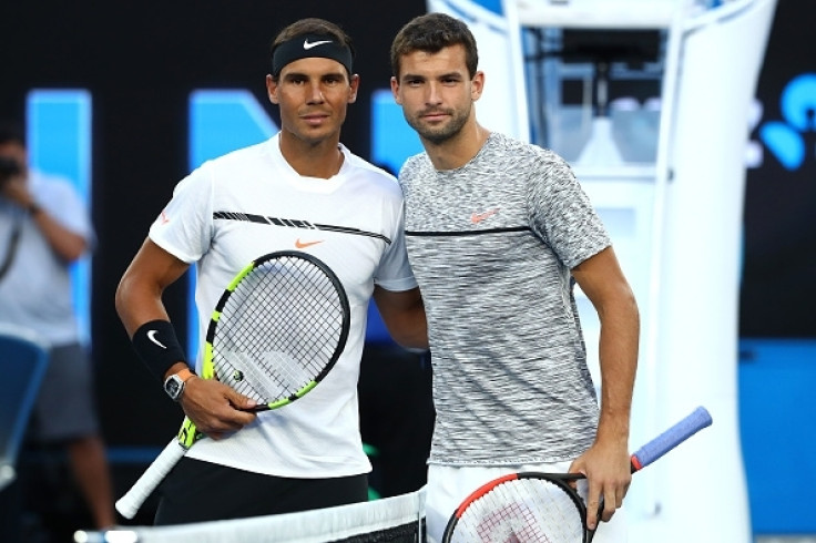 Rafael Nadal and Grigor Dimitrov