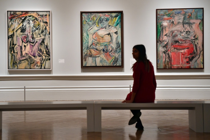 Paintings by Dutch American artist Willem de Kooning