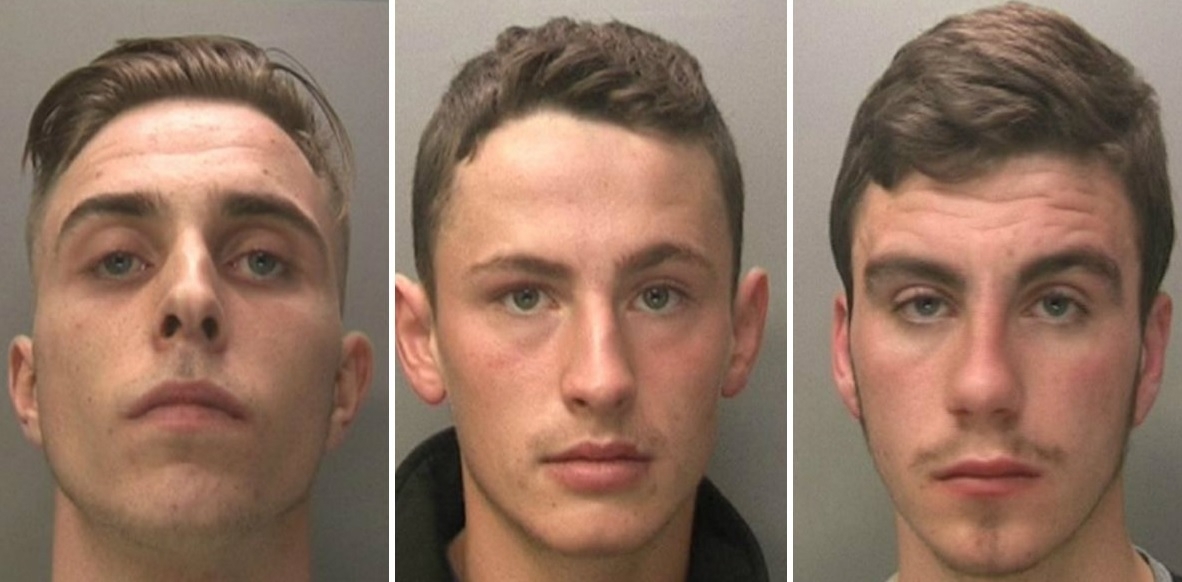 Jake Cairns, Brandon Sharples and Jack McInally Jake Cairns, Brandon Sharples and Jack McInally